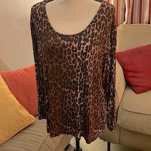 COPY - Johnny Was long sleeved bamboo material blouse .